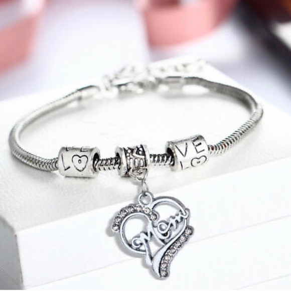Jewelry - Pandora Alike MOM Bracelet ❤️